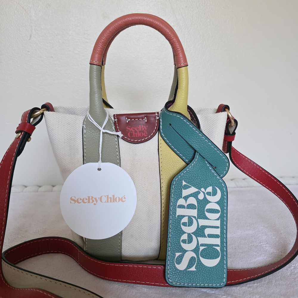 New* See By Chloe Laetizia Mini Crossbody Tote